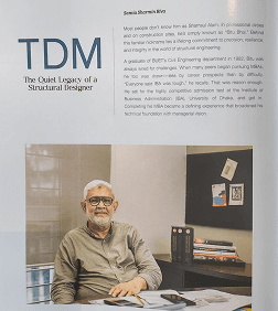 Article on TDM and it's craftsman...